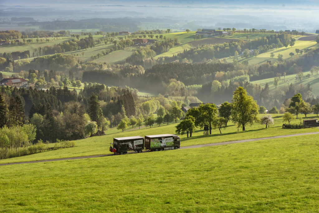Mostviertel mit LKW
