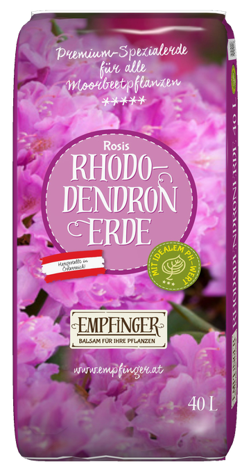 Rhododendronerde-Empfinger