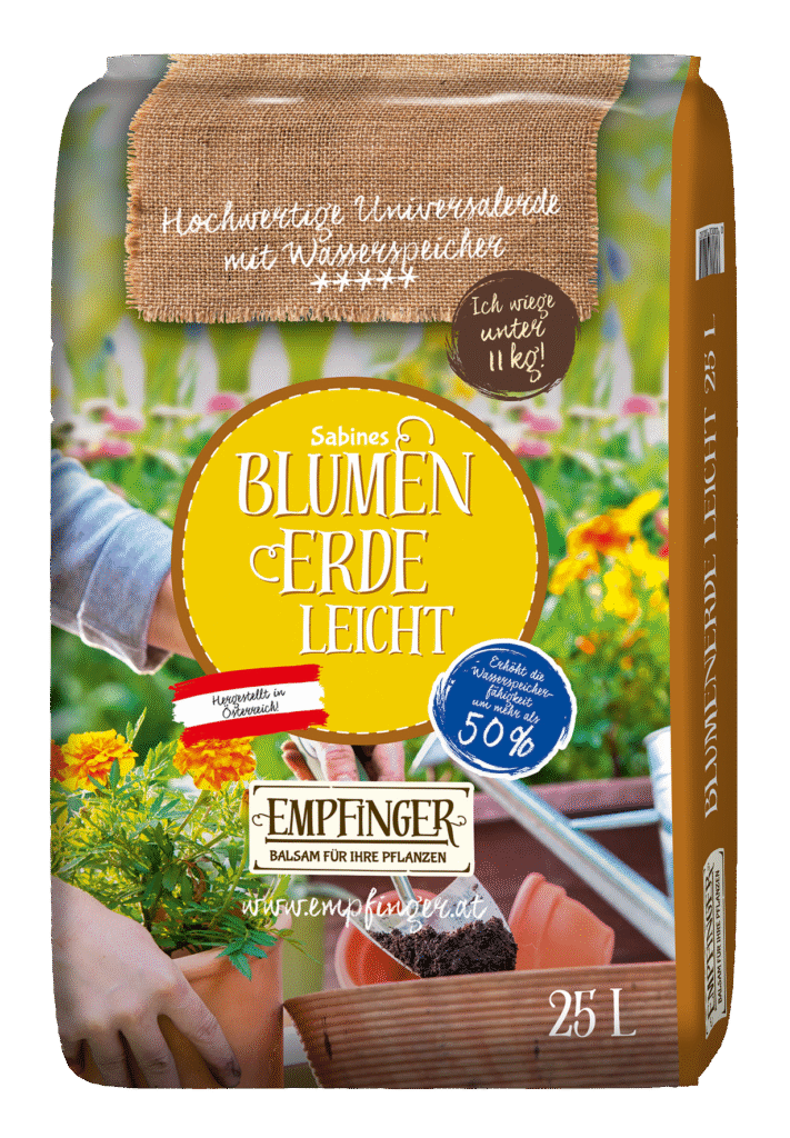 Blumenerde leicht Empfinger Rindenmulch